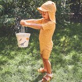 Liewood dječji kombinezon za kupanje s rukavima max confetti yellow mellow | shoptok.hr