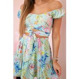 Kesi Set with mint flowers | shoptok.hr