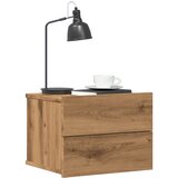 vidaXL Stenska nočna omarica 2 kosa artisan hrast 40x32x30 cm cene