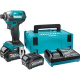 Makita Akumulatorski udarni odvijač 1/4'' 210Nm XGT 40V (TD003GA201) Cene