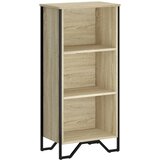 Maison Chic Knjižna omara - Knjižni regal sonoma hrast 50x31x106 cm inženirski les, (21725740) Cene