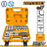 Ingco 20-dijelni set gedora 1/2″ HKTS12201 Cijene