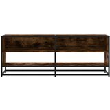 TV ormarić boja dimljenog hrasta 120,5x40x46 cm konstruirano | shoptok.hr