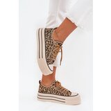 Boto Womens Sneakers On Massive Platform Leopard Marinae | Shoptok.si