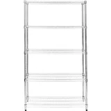 žični regal kukoo - 45 cm x 120 cm x 180 cm, (21571361)
