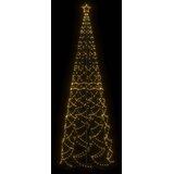  Stožasto božićno drvce toplo bijelo 1400 LED žarulja 160x500 cm | shoptok.hr