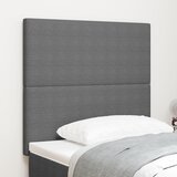 vidaXL LED naslon za glavo Svetlo Siva 100 cm Kordurojna Tkanina | Shoptok.si
