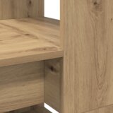 vidaXL Stol s pohranom Umjetnički hrast 113x54x120 cm Inženjerska drva | shoptok.hr