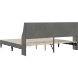  Okvir za krevet Tamno siva 180 x 200 cm Baršun - Tamno siva 180 x 200 cm | shoptok.hr