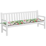  Jastuk za vrtnu klupu višebojni 200 x 50 x 7 cm od tkanine | shoptok.hr