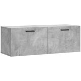 Maison Chic Stenska omarica - Zidna omarica betonsko siva 100x36,5x35 cm inženirski les iu1169, (22062721) Cene