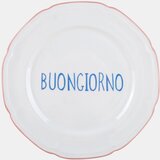 Sinsay Keramički tanjur s natpisom Buongiorno | shoptok.hr
