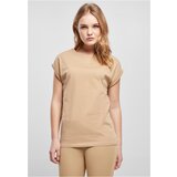 Urban Classics Women's T-shirt with extended shoulder union beige | Shoptok.si