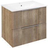 Sapho Zidni ormarić bez umivaonika u dekoru hrasta u prirodnoj boji 58x54 cm Cirasa – | shoptok.hr