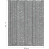 Krovni panel 36 pcs Srebrno 60 x 45 cm Pocinčani čelik - Srebrno 60 x 45 cm 36 | shoptok.hr