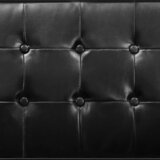  Fotelja Crna 75x70x75 cm Implicitna koža | Eponuda.com