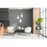 Viseći luster MIROS na sajli 3xE27/60W/230V, okrugao, beo | Eponuda.com