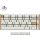 KEYCHRON K2 HE Brezžična Magnetna Switch Tipkovnica, Gateron Double-Rail Magnetic Nebula Switch, US Layout, K2H-Q1, (21734784) Cene
