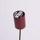 Sollux Bordo rdeča jeklena viseča svetilka ø 40 cm Zylo – | Shoptok.si