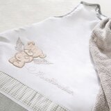 Roba Bijela/bež pamučna dječja vreća za spavanje 45x70 cm Heartbreakerbär – | shoptok.hr