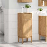  Kupaonski ormar Vosak smeđa 35 x 30 x 85 cm Čvrsto borovo drvo | shoptok.hr