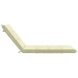  Jastučić za ležaljku GEMERT 100% poliester Krem 190 x 90 x 9 cm - Krem 190 x 90 x 9 cm Poliester | shoptok.hr
