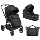 Kikka Boo Kolica Kara 2in1 set sa tvrdom korpom Black | ePonuda.com