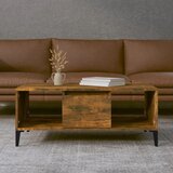  Stolić za kavu boja hrasta 90x50x36,5 cm konstruirano drvo | shoptok.hr