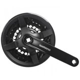 Shimano pogon tourney FCTY301 42X34X24T kurbla 150MM for rear 6/7/8 brzina cg chaincase compatible incl fixing bolt black indpack EFCTY301K244CLB | ePonuda.com