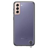 Samsung zaštitna transparentna maska S21+, crna EF-GG996CBEGWW | Eponuda.com