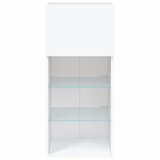 TV ormarići s LED svjetlima 2 kom bijeli 40,5x30x90 cm | shoptok.hr