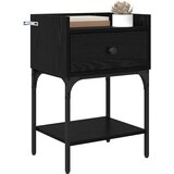  Noćni ormarić s ladicama 2 pcs Crni hrast 40 x 29 x 60 cm | shoptok.hr