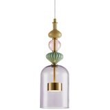  LED luster na sajli ARTE LED/12W/230V, prečnika 13 cm, mesing | Eponuda.com