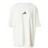 Adidas Tehnička sportska majica crna / prljavo bijela