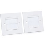 OneConcept Okvir za pokrivanje kablov, komplet 2 kosov, cca 86 × 86 mm | Shoptok.si