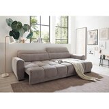 Livetastic KOTNA SEDEŽNA GARNITURA, mikrovlakna rjavosiva | Shoptok.si