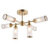  Endon 92213 - Luster na stalku 6xG9/3W/230V mesing | Eponuda.com