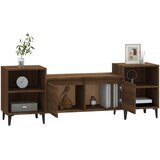 TV ormarić boja smeđeg hrasta 160x35x55 cm konstruirano drvo | shoptok.hr