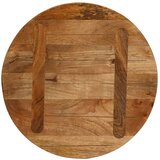 Stolna Mizna plošča Ø 40x3,8 cm okrogla trden mangov les, (21412136) | Shoptok.si