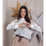 Gemre White-silver warm sweater Raiha | ePonuda.com