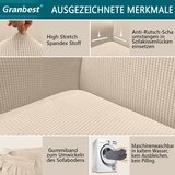 GRANBEST raztegljiva prevleka za kavč - dvosed | Shoptok.si
