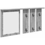  Vješalica za kapute na zidu Sivi hrast sonoma 85 x 10 x 45 cm | shoptok.hr