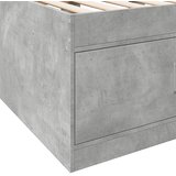 Dnevni krevet s ladicama bez madraca siva boja betona 90x200 cm | shoptok.hr