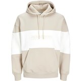 Jack & Jones Muški duks sa kapuljačom 12256590, Bež Cene