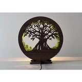  Li-Go 23631/DUB2 - prigušiva LED stona dekoracija LED/12W/230V 30x31 cm hrast | Eponuda.com