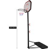  Stalak za košarku, košarkaški koš, prijenosni koš, dim. 220-305 cm | shoptok.hr