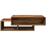 vidaXL Klubska mizica starinski les 105x55x32 cm inženirski les | Shoptok.si
