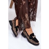 VINCEZA Suede Ladies Moccasins Panther Black 66791 | shoptok.hr