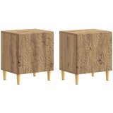  Noćni ormarić 2 pcs Hrast artisan 43 x 34,5 x 50 cm | shoptok.hr