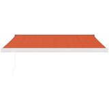 Tenda na uvlačenje narančasto-smeđa 3,5x2,5 m tkanina/aluminij | Eponuda.ba